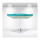 Market Umbrellas - 3x3m Square Market Umbrellas With Valances