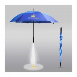 Deluxe Eight-Panel Umbrella with Projector Lamp(27)