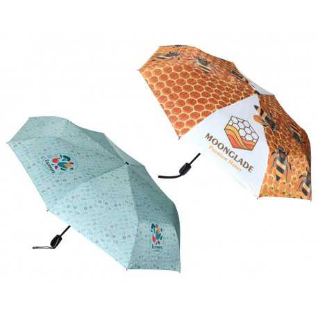 Custom Made Umbrellas - Designa Full Colour Genie Umbrella-Air