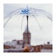 Transparent Eight-Panel Umbrella