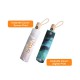 Custom Made Umbrellas - Triple folding RPET umbrella - auto open and close