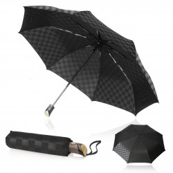 Folding Compact Umbrellas - Shelta Folding/Compact 58cm Checkerboard Umbrella